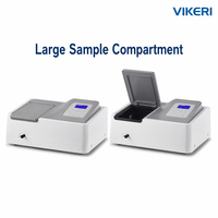 Espectrofotómetro Digital Visible VIKERI V1100-1, Analizador de Laboratorio Profesional para Análisis Cuantitativo y Control de Calidad