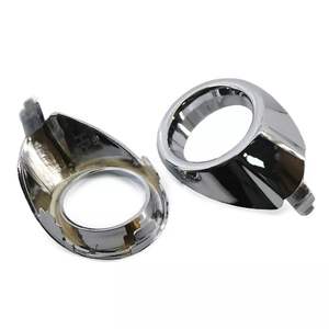 Marco de Luz Antiniebla Delantera para Ford Fiesta 2009-2013, Cubierta Cromada ABS, Par Izquierdo y Derecho - Product Image 2