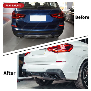 Facelift R Style Carbon Fiber Rear <strong>Diffuser</strong> for BMW X3 G01 Car Accessories Rear <strong>Diffuser</strong> Auto Parts - Product Image 5
