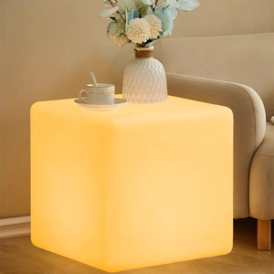 Muebles para Eventos con Certificación CE y RoHS, Iluminación Impermeable IP68, Decoración para el Hogar, Luz Ambiental, Taburetes LED Cúbicos, <span class=keywords><strong>Silla</strong></span> de Bar - Product Image 6