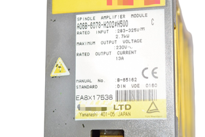 Module amplificateur de broche A06B-6078-H202 sortie H500 230V - Product Image 3