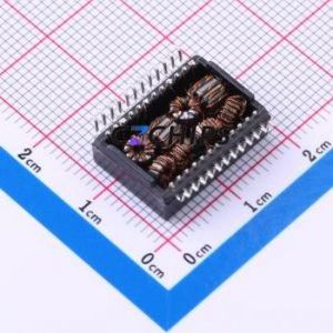 G2474CE LAN Transformer SMD-24P,17.5x12.2mm Inductor 1CT:1CT Single <b>Port</b> 100/1000 Base-T POE - Product Image 2