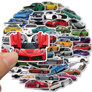 50 Calcomanías de Autos de Carreras Estilo <span class=keywords><strong>JDM</strong></span>, Impermeables, Personalizadas para Niños, Adolescentes, Jóvenes y Adultos, Calcomanías para Autos Deportivos - Product Image 3