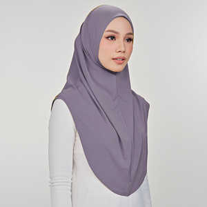 Nanotechnologie musulmane Ventilée Séchage rapide Vêtements de sport Doux Stretch Intérieur Mesh Jersey Ninja <span class=keywords><strong>Najwa</strong></span> Sport Hijab pour les femmes - Product Image 4