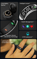 Bague Zikr Électronique Intelligente 2026 à Écran Tactile Android en Plastique, Compte à Rebours, Cadeau Idéal pour Musulmans – Nouveauté Tendance