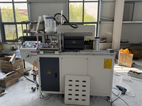 Machine de fraisage automatique de profilés PVC/aluminium, directement de l'usine, 220V/380V, puissance 2x2.2KW, garantie 2 ans