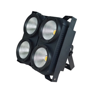 Excellente Lampe de Scène COB 4 Yeux 450W RGBW DMX512/Activée par le Son 3500K Blanc Chaud IP20 AC220V Prise Européenne 11kg - Product Image 1