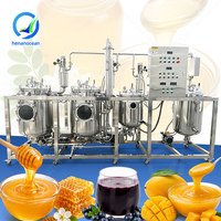 OCEAN Automatische Sferische Concentrator Honingverwerkingsinstallatie Ketchup Vacuümverdamper Machine voor Melk