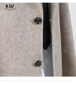 Cappotti Trench di Lusso Personalizzati in Lana Pettinata, Soprabiti Caldi Invernali Lunghi da <span class=keywords><strong>Uomo</strong></span> in <span class=keywords><strong>Cashmere</strong></span> - Product Image 4