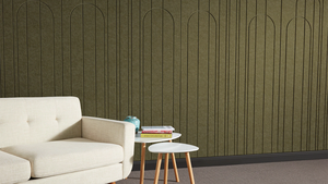 Morden Design <span class=keywords><strong>Estudio</strong></span> <span class=keywords><strong>de</strong></span> grabación 12MM Insonorización Material ignífugo <span class=keywords><strong>Aislamiento</strong></span> acústico Panel acústico ranurado en V - Product Image 5