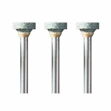 DREMEL 3 Silicon Carbide 10.3 mm Cylindrical Grinding Wheels for Efficient Abrasive Cutting (85602)
