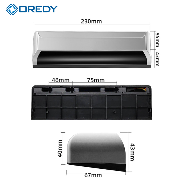 OREDY Modern Safety Beam Sensor Infrared Motion System Automatic Gate Photocell Door Operator High Performance Device Unit