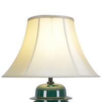 Lampe de table moderne en céramique, avec support en métal, style chinois, luminaire décoratif d'intérieur