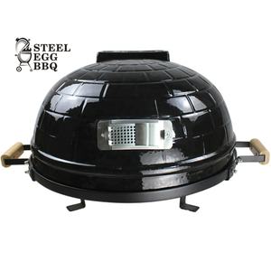 فرن الخزف والفحم الخزفي SEB KAMADO لبيع البيتزا، فرن البيتزا الخشبي بتصميم خشبي للأماكن المغلقة والمكشوفة - Product Image 2