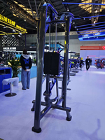 Equipo de gimnasio comercial para culturismo y entrenamiento de fuerza: Estación de dominadas y press de banca con carga de pin, tipo Multi-Jungle Assist