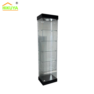 Vitrina de Vidrio Personalizada al por Mayor con Iluminación LED para Joyería - Vitrina Cuadrada Resistente y Ecológica - Product Image 1