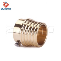 Embout d'échappement universel de 2 pouces pour moto BSA Sportster Big Twin xs650 Custom Chopper Bobber