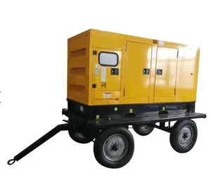 Điện bởi Cummins 200Kw DIESEL Trailer Máy phát điện Máy phát điện