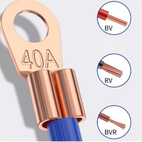 Connecteur de câble épais en cuivre violet de haute qualité, série OT 3A-1000A, pour presse-étoupe et cosses de câble, vente en gros à prix abordable