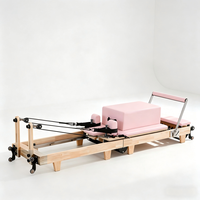 Reformer de Pilates Comercial Personalizado, Elegante y de Alta Calidad, Plegable y Versátil para Yoga y Fitness