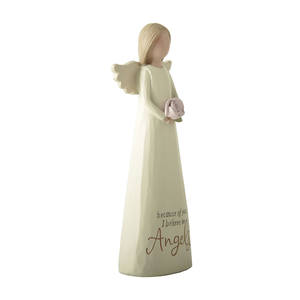 ANGELS <span class=keywords><strong>Among</strong></span> <span class=keywords><strong>US</strong></span>-RESIN BELIEVE ANGEL ORNEMENT PEINT STATUE DE NOËL pour la DÉCORATION DE LA MAISON Figurine sur le thème de l'ART pour l'affichage - Product Image 4