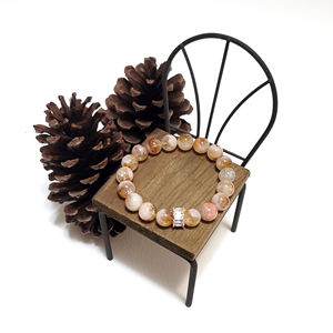 Pulseras de Aleación con Piedras Naturales - Accesorios Espirituales Vintage de Alta Calidad para Mujeres, Hechas en China - Product Image 6