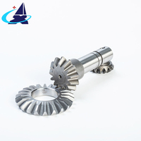 HYX OEM Grosir Kustom Set Gir Helikal Baja Tempa 22 Gigi Non-Standar dengan Poros Tarik untuk Gearbox Mesin Industri
