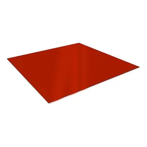 Cermin akrilik merah, pelat panel papan lembar cermin Perspex akrilik merah kustom, cermin akrilik berwarna merah