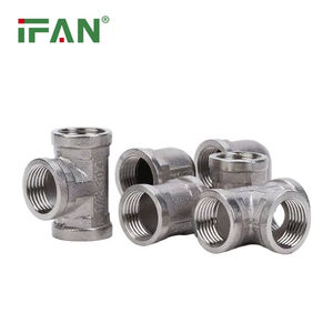 IFAN Free Sample SS Fittings Stainless <strong>Steel</strong> 1/2"-1" Stainless <strong>Steel</strong> Fittings Hot and <strong>Cold</strong> Water Stainless <strong>Steel</strong> Pipe Fittings - Product Image 1