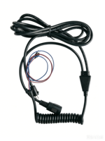 Câble de raccordement personnalisé 2.8*0.8 Terminal vers DIN5P Femelle et 01 Mâle en Y pour fauteuil de massage et bureau électrique assis-debout