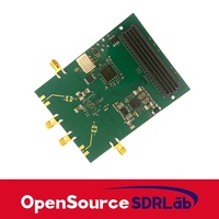 Placa OpenSourceSDRLab AD9371 FMC de alto rendimiento para tarjeta intermedia FPGA tipo LED versión oficial componentes electrónicos