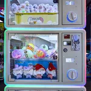 <span class=keywords><strong>Naughty</strong></span> <span class=keywords><strong>Dog</strong></span> Machine de jeu d'arcade à capsules métalliques à trois niveaux, à monnayeur, machine à griffes commerciale personnalisée, version anglaise - Product Image 4