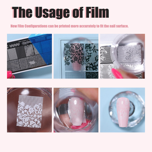 แผ่นปั๊มเล็บ<span class=keywords><strong>ลาย</strong></span>ผีเสื้อโดยกำเนิด<span class=keywords><strong>ดอกไม้</strong></span>แบบฝรั่งเศสแม่แบบศิลปะเล็บพร้อมรูป<span class=keywords><strong>ภาพ</strong></span>ฟิล์มเล็บเครื่องมือพิมพ์ DIY - Product Image 6