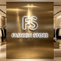 Letrero Luminoso LED Personalizado con Logotipo Empresarial |   Letrero Exterior Impermeable IP65 para Tienda |   Decoración Publicitaria para Salón de Uñas