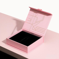 Boîte cadeau de luxe personnalisée, portable, étanche, pliable, en carton métallisé, avec inserts en mousse