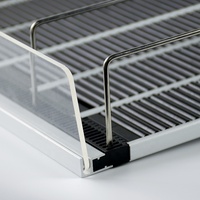 Étagère à rouleaux avant automatique Système de poussée Étagère par gravité Étagère à rouleaux intelligente Étagère à rouleaux de supermarché Poussoir à boissons Organisateur de bouteilles