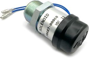 195-8411 1958411 โซลินอยด์หยุดการจ่ายน้ำมันเชื้อเพลิง 12V สำหรับ 304 305 303 302.5C - Product Image 3