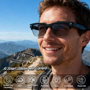 <span class=keywords><strong>Gafas</strong></span> Inteligentes con Cámara HD de 800W, Traducción por IA, Reducción de Ruido ENC, Chatgpt, Auriculares Deportivos Inteligentes para Hombre y Mujer - Product Image 5