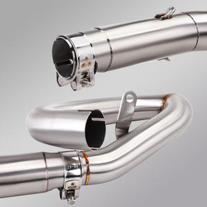 Tuyau d'échappement de moto sans lacet pour Hornet 600 <span class=keywords><strong>CBR600F</strong></span> <span class=keywords><strong>2007</strong></span> - 2013 Tube de connexion - Product Image 5