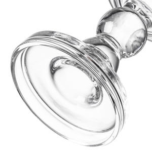 Candelabro de vela de candelabro romántico, candelabro de vela de candelabro de cristal de tamaño opcional, decoración moderna - Product Image 5