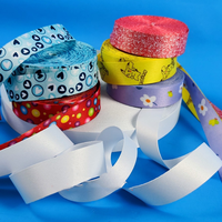 Ruban de sangle en polyester blanc en rouleaux de 15 mm et 20 mm
