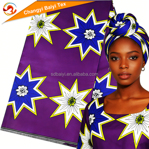 Tissu <span class=keywords><strong>pagne</strong></span> <span class=keywords><strong>africain</strong></span> <span class=keywords><strong>en</strong></span> coton imprimé, véritable cire garanti, original - Product Image 3