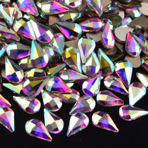 Piedras de Cristal K9 Planas con Parte Trasera Plana <span class=keywords><strong>en</strong></span> 50 Formas Diferentes, Cristal Decorativo <span class=keywords><strong>para</strong></span> Uñas, Pedrería <span class=keywords><strong>para</strong></span> Decoración de Uñas y Joyería - Product Image 4