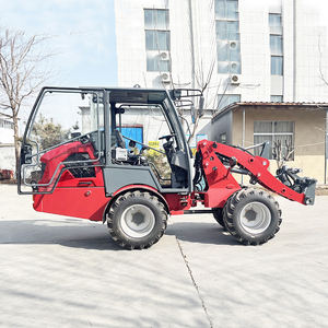 Mini-chargeur de <span class=keywords><strong>jardin</strong></span> en promotion, système hydraulique hydrostatique, 4 roues motrices, mini-chargeur frontal - Product Image 5