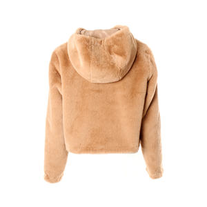 Giacca Cardigan Stile 2023 Nuovo Modello Corto Europeo Sexy Invernale Reversibile in Ecopelliccia per Ragazze Donne Signore Autunno Inverno Primavera 1 Pezzo - Product Image 2