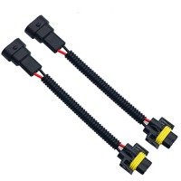 Connecteur de conversion 9005 HB3 9006 HB4 vers H11, faisceau de câblage, prise de phare LED, adaptateur de prise de câble de bonne qualité