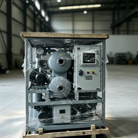 Machine de filtration d'huile de transformateur à vide double étage 3000 L/H pour une installation optimale