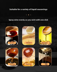 แก้วบอโรซิลิเกตเกรดอาหารใหม่ขวดสเปรย์น้ำมันไฟฟ้าเกรดอาหารหม้อเครื่องจ่ายแบบพกพา - Product Image 6