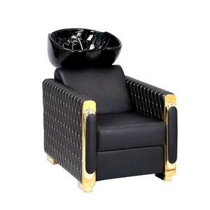 Luxury Barber Shop Furniture <b>Shampoo</b> Bed Sink Hair Salon Lay Down Washing Basin for Hair Salon <b>Shampoo</b> <b>Chair</b> - Product Image 1