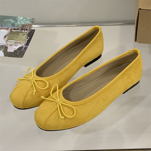 Zapatos Planos Elegantes de Moda Europea y Americana 2025, Estilo Slip-On, para Mujer, Primavera/Verano, Transpirables y Sensuales - Product Image 3